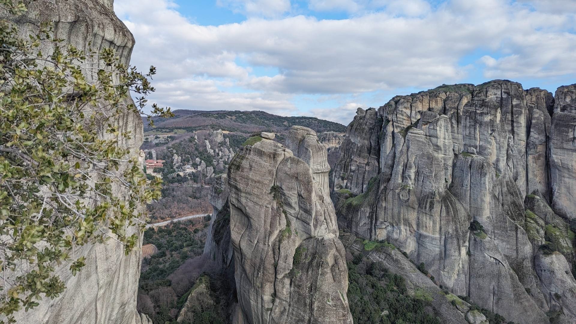 view from the rock of Holly spirit